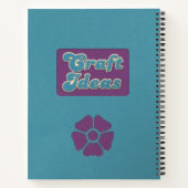 クラフトパーソナライズされたアイディア ノートブック (裏面)