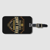 クラフトパーソナライズされたビアラベル醸造会社バー  ラゲッジタグ (正面横)