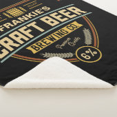 クラフトパーソナライズされたビールラベル醸造会社バー シェルパブランケット (3/4)