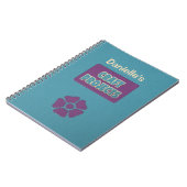 クラフトパーソナライズされたプロジェクト ノートブック (左側)