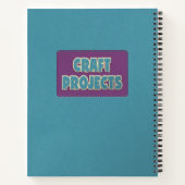 クラフトパーソナライズされたプロジェクト ノートブック (裏面)