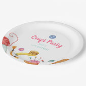 クラフトパーティー ペーパープレート (アングル)