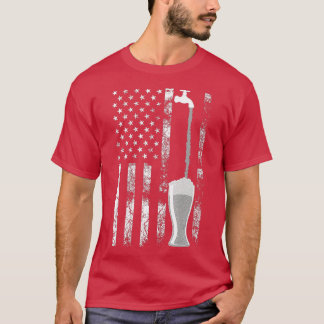 クラフトビおもしろいールビール醸造所ギフトかわいい醸造所US Tシャツ