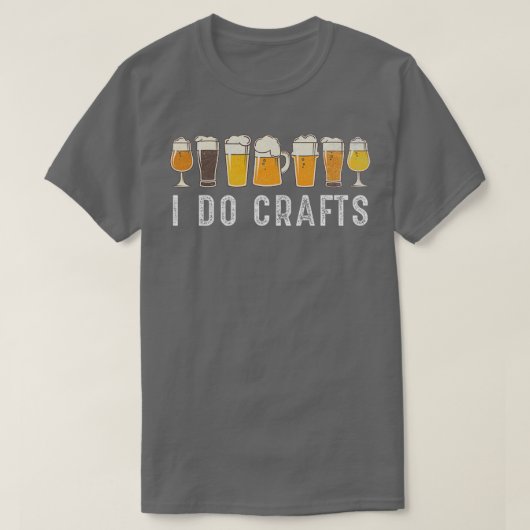 クラフトビアアートI doクラフトホームビールヴィンテージ Tシャツ (デザイン正面)
