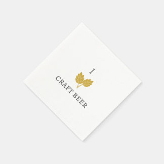 クラフトビアカクテルナプキンが大好き スタンダードカクテルナプキン