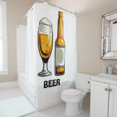 クラフトビアシャワーカーテン シャワーカーテン (インサイチュ)