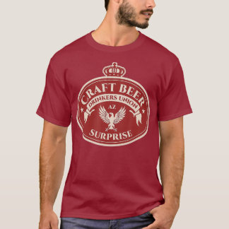 クラフトビアドリンカーズユニオン – サプライズアリゾナ Tシャツ