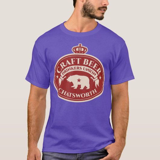 クラフトビアドリンカーズユニオン – Chatsworth Tシャツ (正面)