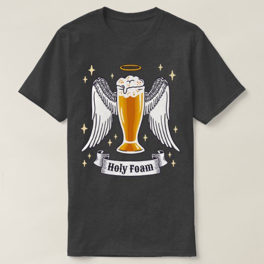 クラフトビアビール醸造所ビール醸造所ホーリーフォーム Tシャツ (デザイン正面)
