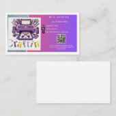 クラフトビニール名刺 名刺 (正面/裏面)