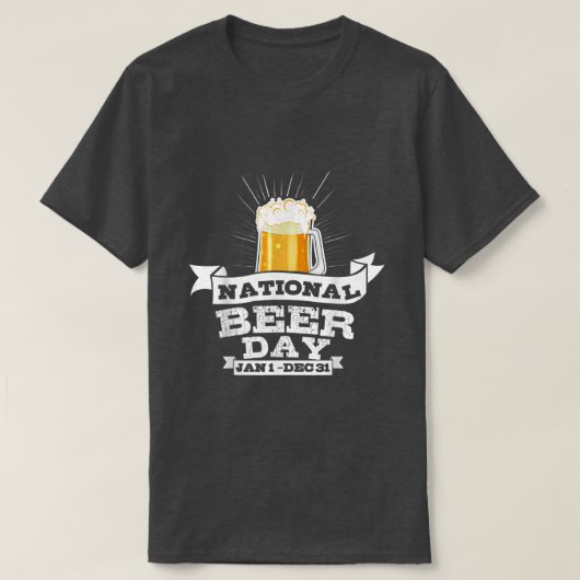 クラフトビールおもしろい値リストの全国ビール日ビールT Tシャツ (デザイン正面)
