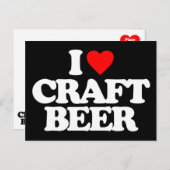 クラフトビールが大好き ポストカード (正面/裏面)
