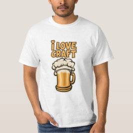 クラフトビールが大好き Tシャツ