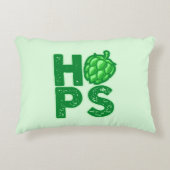 クラフトビールのホップが大好き アクセントクッション (正面)