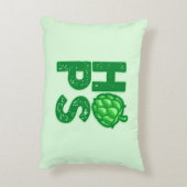 クラフトビールのホップが大好き アクセントクッション (裏面(縦))