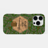 クラフトビールの愛好家 iPhoneケース (裏面横)