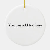 クラフトビールウィスパーラーセラミックオーナメント セラミックオーナメント (裏面)