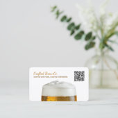 クラフトビールカスタムQR 名刺 (スタンド正面)