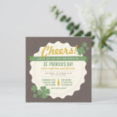 クラフトビールセントパトリックデーの招待 招待状 (スタンド正面)
