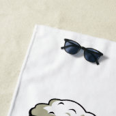 クラフトビールデザインタオル ビーチタオル (インサイチュ)