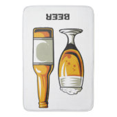 クラフトビールデザインバスマット バスマット (正面縦)