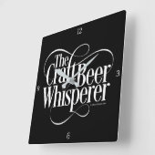 クラフトビールホイスペラー角壁時計 スクエア壁時計 (傾斜)