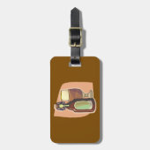 クラフトビールボトルとガラス素朴醸造所 ラゲッジタグ (正面縦)