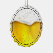 クラフトビールボトルキャップ セラミックオーナメント (右)