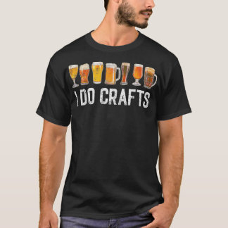 クラフトビールヴィンテージI do Crafts Home Brew Art for m Tシャツ