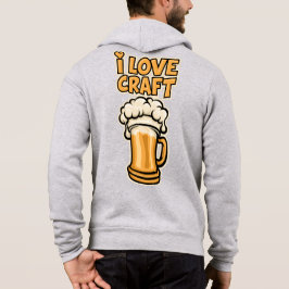 クラフトビール大好き パーカ