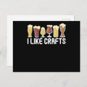 クラフトビール好きビール醸造所 ポストカード (正面/裏面)