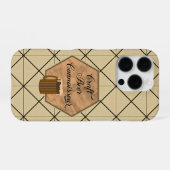 クラフトビール愛好家 iPhoneケース (裏面横)