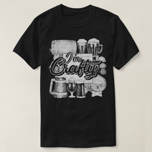 クラフトビール愛好家 Tシャツ (デザイン正面)
