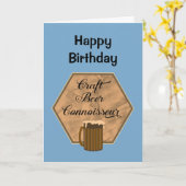 クラフトビール通 カード (黄色い花)