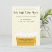 クラフトビール醸造所の招待状 招待状 (スタンド正面)