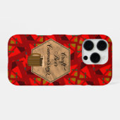 クラフトビール鑑定家 iPhoneケース (裏面横)