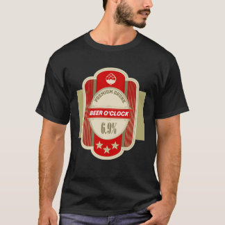 クラフトビール飲む怠惰ハロウィーンの衣装 Tシャツ