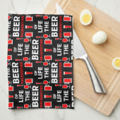 クラフトビール飲料 キッチンタオル (四つ折り)