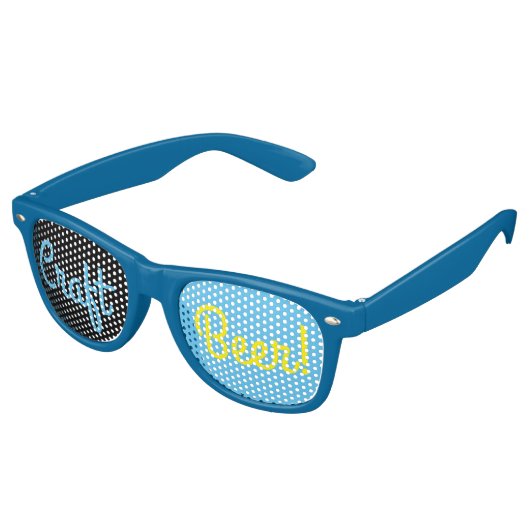 クラフトビール3 レトロサングラス (アングル)