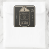 クラフトビール – グロウラージュグブラウン動揺して スクエアシール (バッグ)