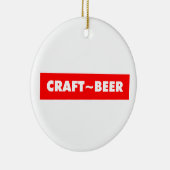 クラフトビール セラミックオーナメント (右)