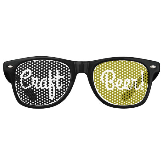 クラフトビール レトロサングラス (正面)