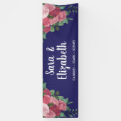 クラフトフェアベンダーブースフローラバラ 横断幕 (縦)