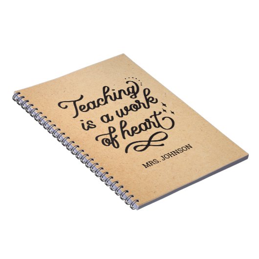 クラフトフェイク先生の高さ ノートブック (右側)