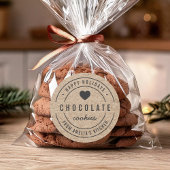 クラフトフェイク手作りグッズのキッチンハッピーホリデイズ ラウンドシール