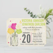 クラフトフォトランヌカルスバラモダンタイポグラフィ 招待状 (スタンド正面)