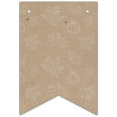 クラフトフレンドサンドディナーパーティー バンティングフラッグ (第1の旗)