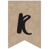 クラフトフレンドサンドディナーパーティー バンティングフラッグ (第3の旗)