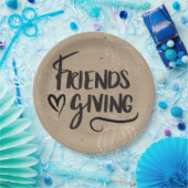 クラフトフレンドサンドディナーパーティー ペーパープレート (パーティー)