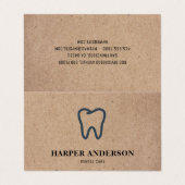 クラフトブモダンラックプロフェッショナルデンタルケア 名刺 (外部フラット)